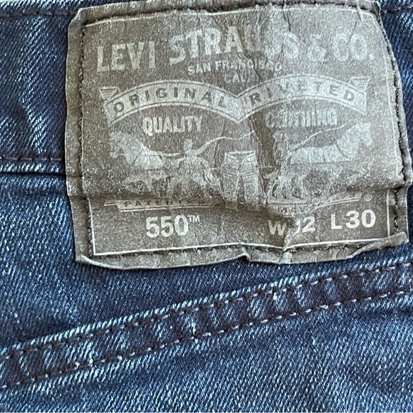 NWOT! Men’s Levi’s 550 Jeans, size 32x30 - Picture 3 of 3